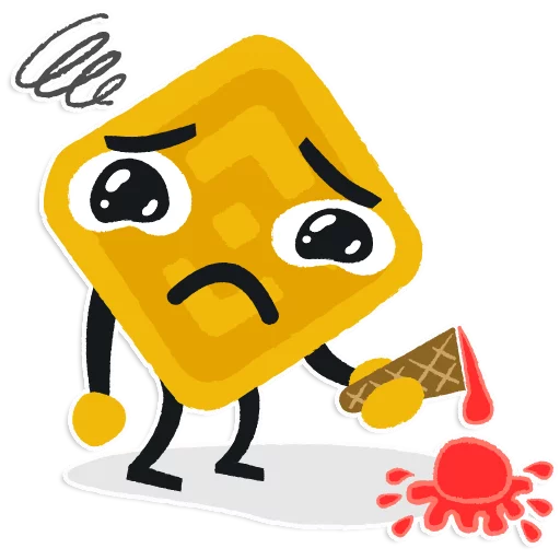 😭 Стикер «Binance» для Telegram
