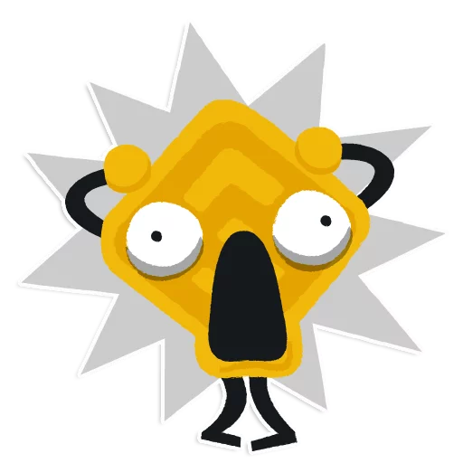 😵 Стикер «Binance» для Telegram