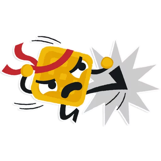 🔇 Стикер «Binance» для Telegram