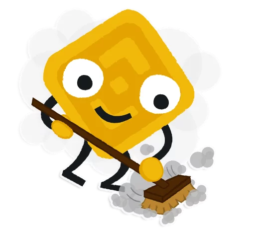💭 Стикер «Binance» для Telegram