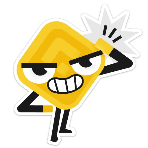 💪 Стикер «Binance» для Telegram