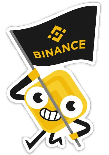 💪 Стикер «Binance» для Telegram