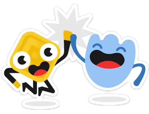 🤝 Стикер «Binance» для Telegram