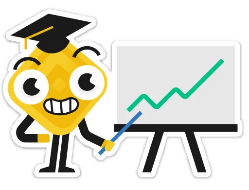 📈 Стикер «Binance» для Telegram