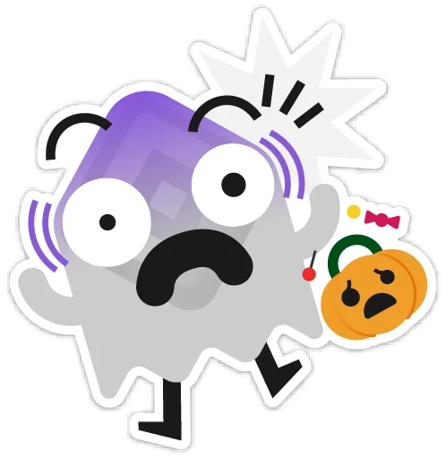 👻 Стикер «Binance» для Telegram