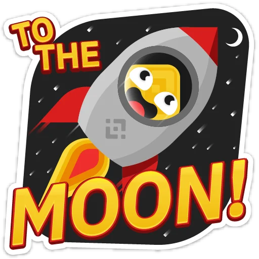 Стикерпак Binance для Telegram