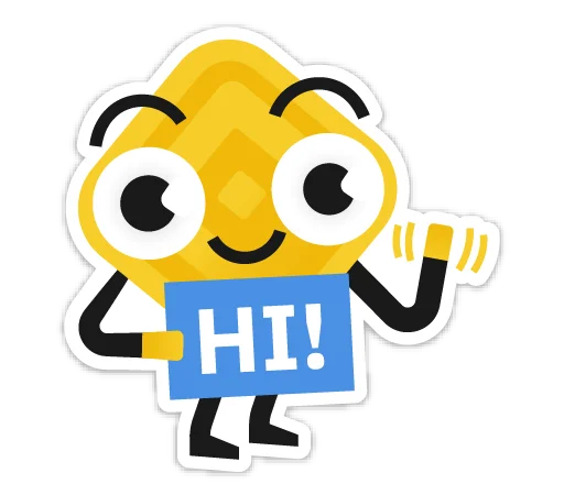 👋 Стикер «Binance» для Telegram