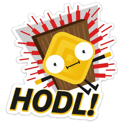 😳 Стикер «Binance» для Telegram
