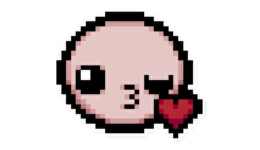 😘 Стикер «The binding of Isaac» для Telegram
