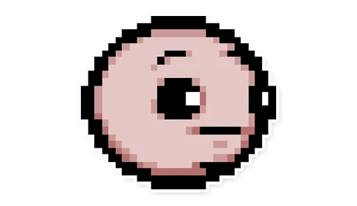🤨 Стикер «The binding of Isaac» для Telegram