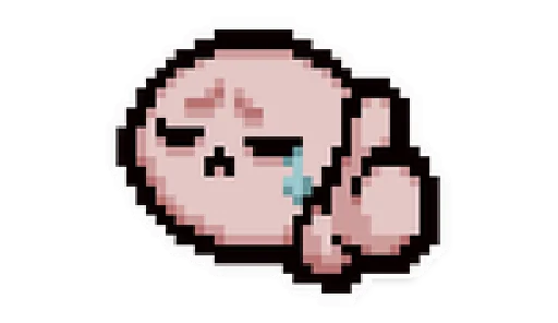 👍 Стикер «The binding of Isaac» для Telegram