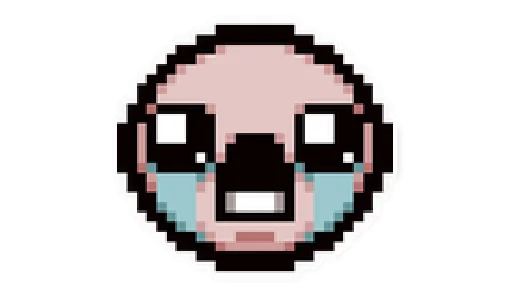 😱 Стикер «The binding of Isaac» для Telegram