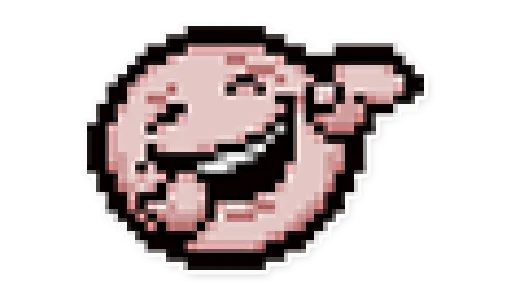 😂 Стикер «The binding of Isaac» для Telegram