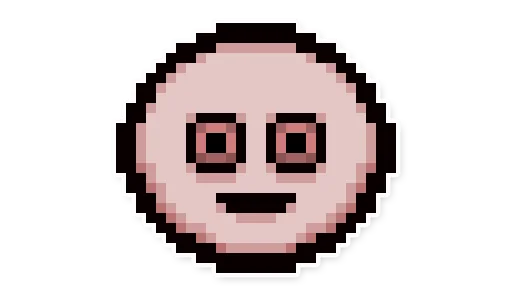 😶 Стикер «The binding of Isaac» для Telegram