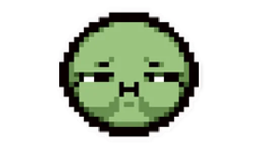 🤢 Стикер «The binding of Isaac» для Telegram