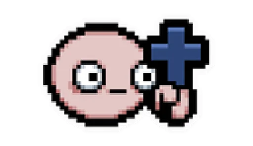✝️ Стикер «The binding of Isaac» для Telegram