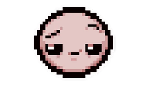 😏 Стикер «The binding of Isaac» для Telegram