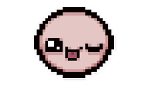 😜 Стикер «The binding of Isaac» для Telegram