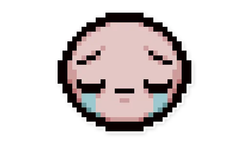 😔 Стикер «The binding of Isaac» для Telegram