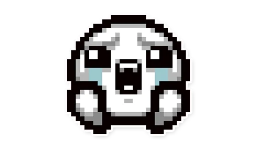 😰 Стикер «The binding of Isaac» для Telegram