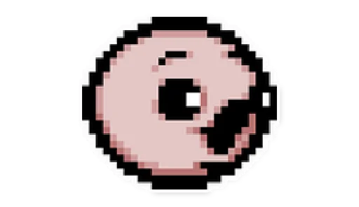 😯 Стикер «The binding of Isaac» для Telegram