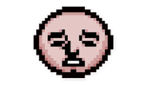 😩 Стикер «The binding of Isaac» для Telegram