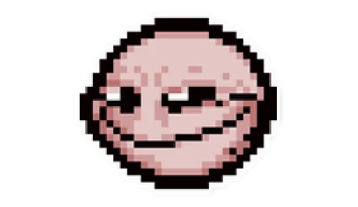 😏 Стикер «The binding of Isaac» для Telegram