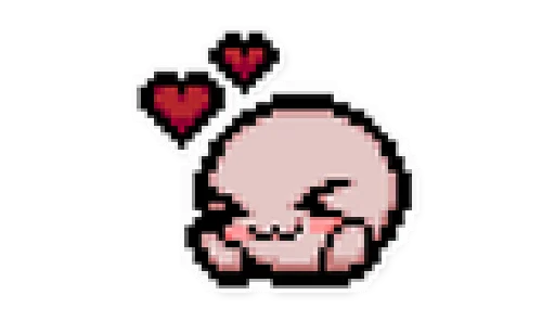 🥰 Стикер «The binding of Isaac» для Telegram
