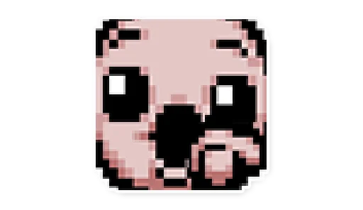 😯 Стикер «The binding of Isaac» для Telegram