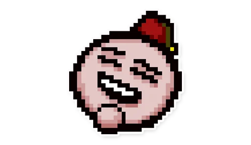 😂 Стикер «The binding of Isaac» для Telegram