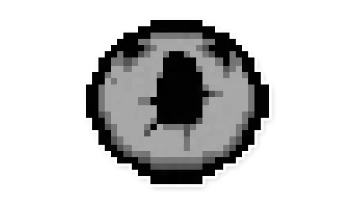 😮 Стикер «The binding of Isaac» для Telegram