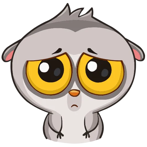 😔 Стикер «Бин» для Telegram