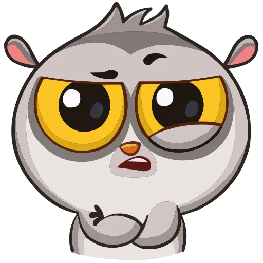 🙄 Стикер «Бин» для Telegram