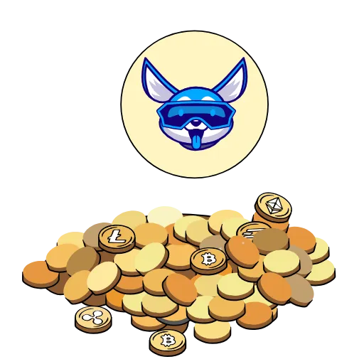 💰 Стикер «Bionic Inu» для Telegram