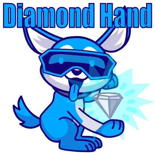 💎 Стикер «Bionic Inu» для Telegram