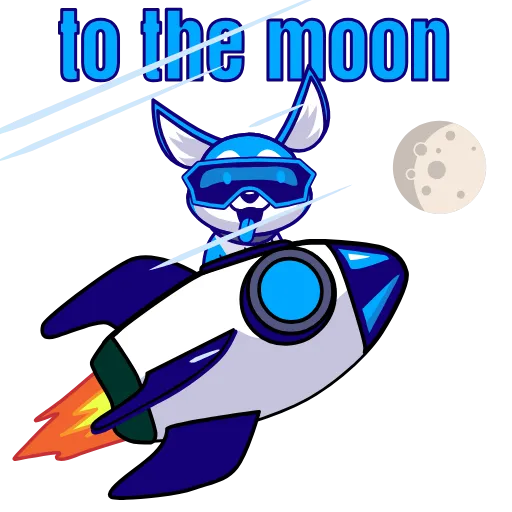 Стикерпак Bionic Inu для Telegram