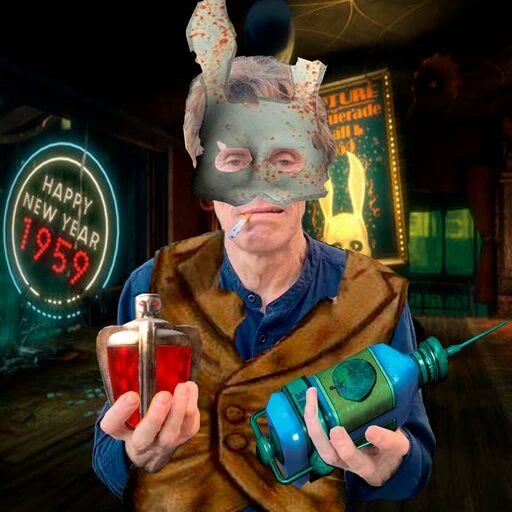 🍾 Стикер «Bioshock Биошок» для Telegram