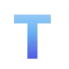 🅰️ Эмодзи «Синие буквы с градиентом» для Telegram