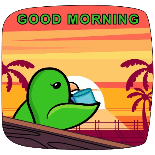 🌄 Стикер «Birb Animated» для Telegram