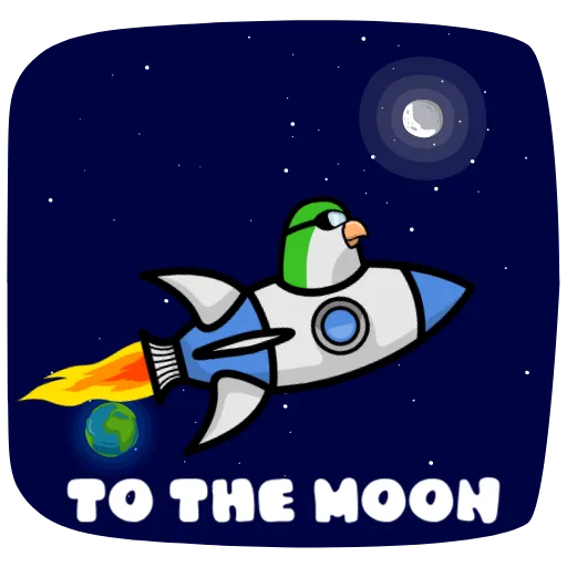 Стикерпак Birb Animated для Telegram