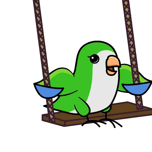 🤸 Стикер «Birb Animated» для Telegram