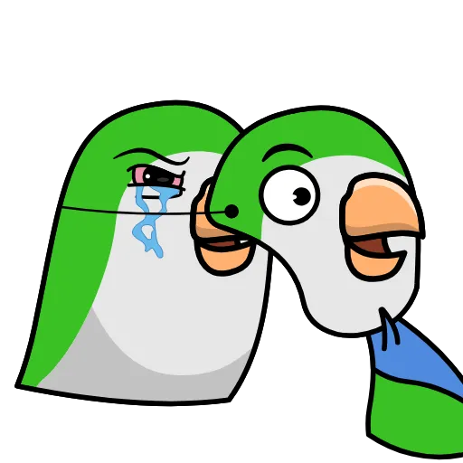 ☹️ Стикер «Birb Animated» для Telegram