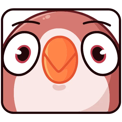 🫥 Эмодзи «Птичка» для Telegram