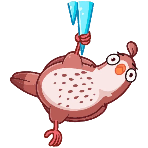 😬 Эмодзи «Птичка» для Telegram