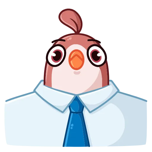 🥸 Эмодзи «Птичка» для Telegram