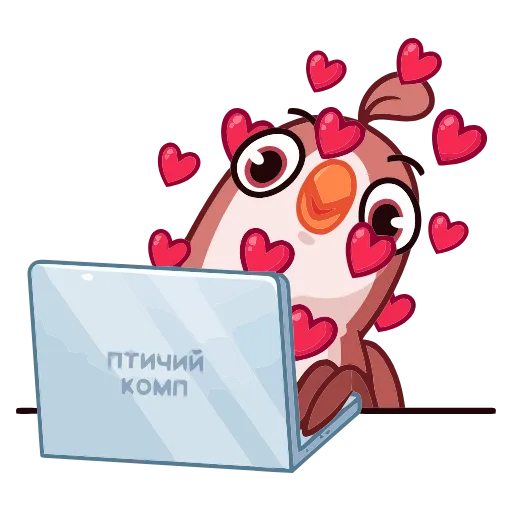 🥰 Эмодзи «Птичка» для Telegram