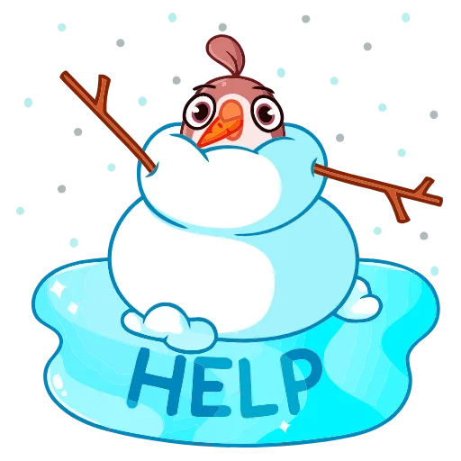 ⛄ Эмодзи «Птичка» для Telegram