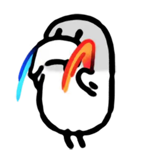 🐤 Стикер «birb» для Telegram