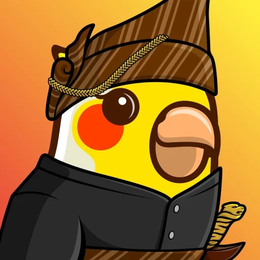 ❤️ Стикер «Bird» для Telegram