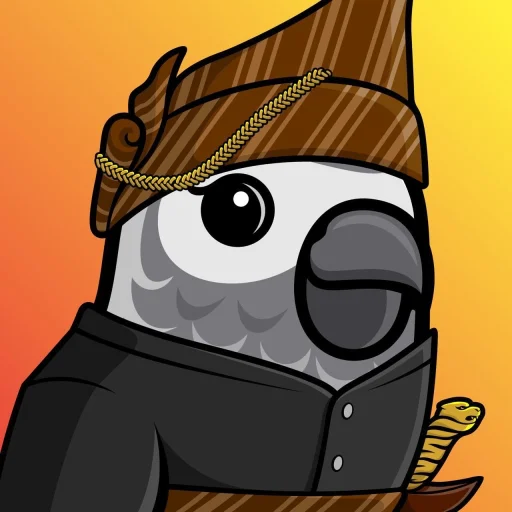 ❤️ Стикер «Bird» для Telegram